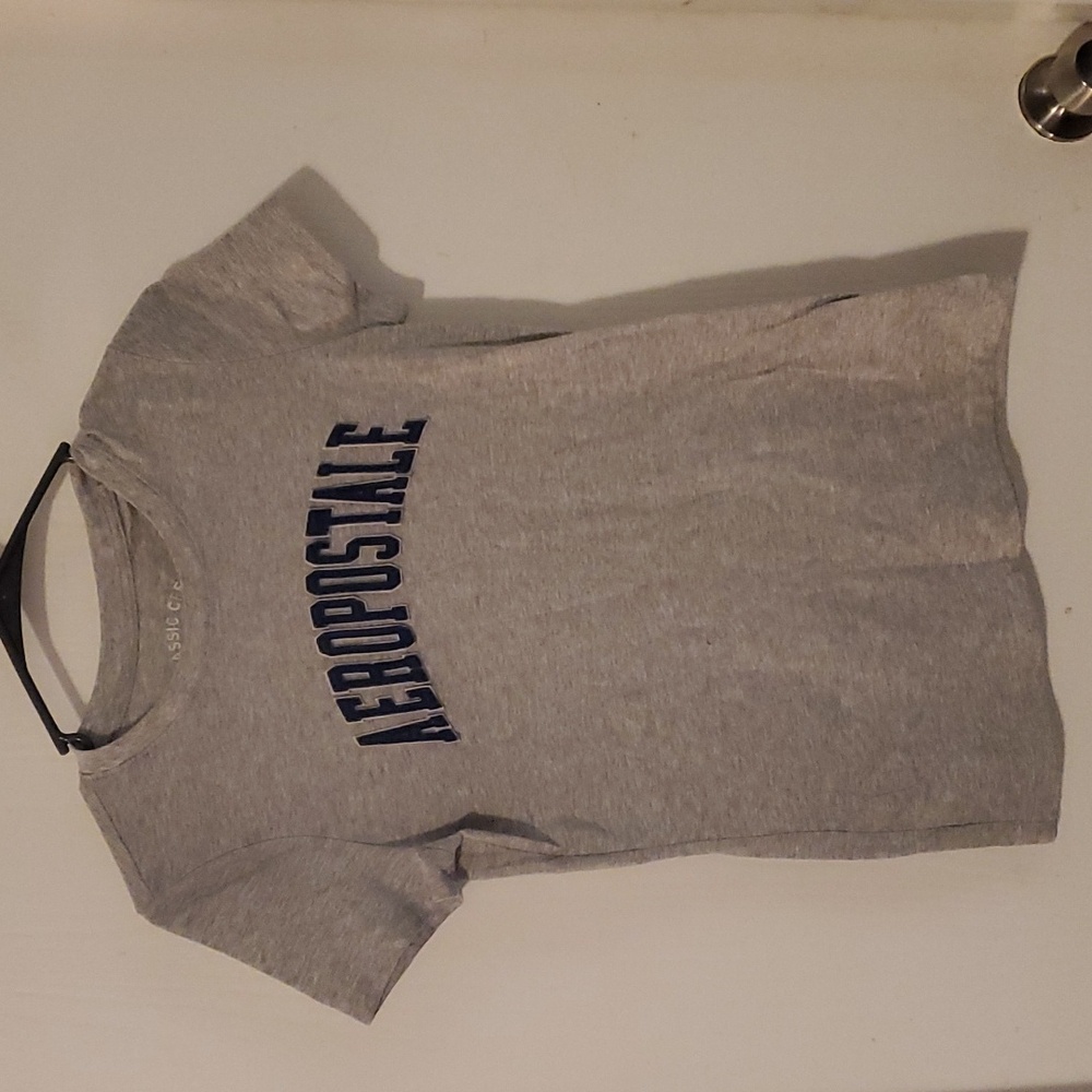 M Gray Aeropostale with Blue Aerpostale Print